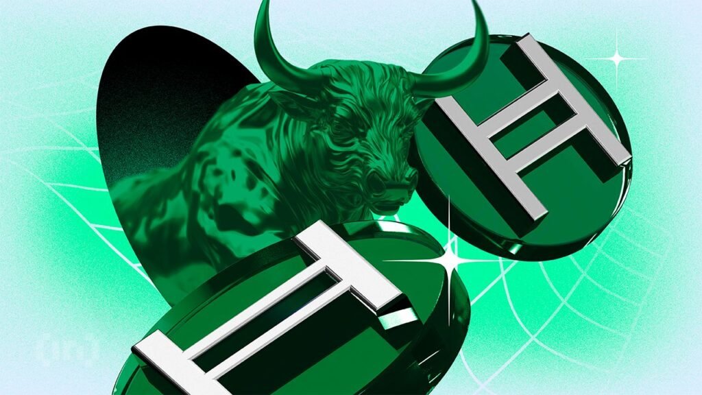 Hedera traders expects a breakout as liquidity is built at